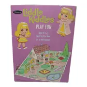 Liddle Kiddles Play Fun Whitman 1968 Punchouts and Sheet Open Box