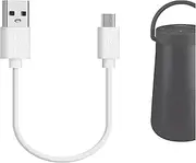 [Geekria] Micro-USB Speakers Short Charger Cable, Compatible with Bose SoundLink Color II, SoundLink Micro, Revolve+ Charger, USB to Micro-USB Replacement Power Charging Cord (1 ft / 30 cm)
