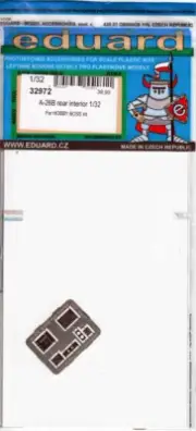 EDU32972 1:32 Eduard Color PE - A-26B Invader Rear Interior Detail Set (HBS kit)