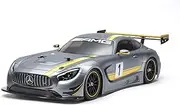 TAMIYA 58639 1:10 Mercedes AMG GT3 (TT-02) Remote Controlled Car Electric Motor RC Kit Model Vehicle On Road Soprcar Polycarbonate Body Unpainted 58639, TAM58639