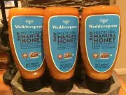 Wedderspoon Raw Multifloral Manuka Honey KFactor 12 oz Pack of 3