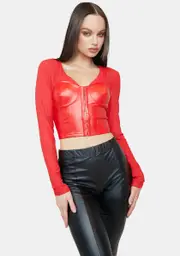 Spicy Hard To Get Long Sleeve Top