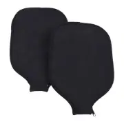 Neoprene Pickleball Paddle Storage Sleeves Soft Racket Covers 30*21cm Pack of 2