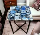 Blue Agate dining table, console table, side table, end table, farmhouse table