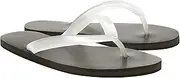 [VorisVina] Jelly Beach Flip Flop for Women Clear Sandals Jelly Slides Shoes