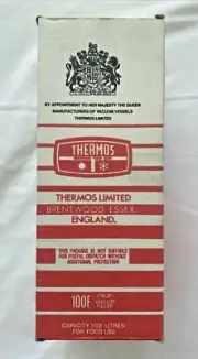 Vintage NOS Thermos 14QF/100F Replacement Vacuum Filler 1.02Ltr