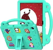 Handle Case for Samsung Galaxy Tab A9+/A9 Plus 11-inch (SM-X210 / SM-X215 / SM-X216), Heavy Duty EVA Foam Shockproof Cover Kids Proof Case with Stand