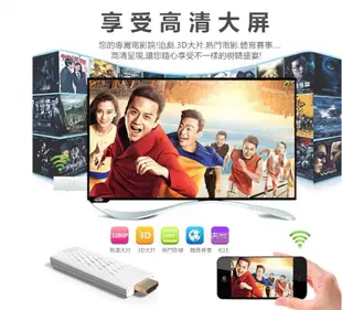 WiFi無線HDMI 同屏器 推送寶 高清手機電視投影傳輸 手機平板 同屏器 無線同步 同步顯示 手機同步 螢幕分享器