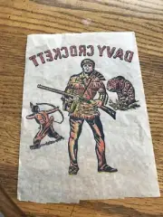 Davey Crockett Vintage Decals