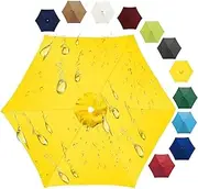 Replacement Parasol Canopy 2.7M 3.0m 9.8ft 6 Arms/8 Arms Replacement Umbrella Cloth Canopy Cover For Garden Backyard & Pool