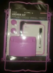 LockerMate 7 Piece Locker Kit Including Wire Stac-A-Shelf Locker Shelf (Lilac)
