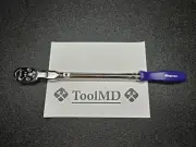 Snap-on Tools USA NEW 1/2" Drive DARK PURPLE Locking Flex-Head Ratchet SHXD80B