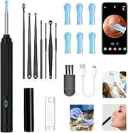 Ear Wax Removal，WiFi ear cleaner with 1080p camera, ear cleaning device, ear endoscope cleaner, iPhone Android tablet earwax cleaning kit