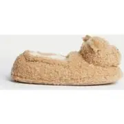 Unisex,Boys,Girls Kids' Spencer Bear™ Slippers (4 Small - 7 Large) - Light Brown