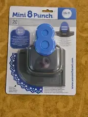RAINDROP Mini 8 Paper Punch We R Memory Keepers 6 inch Edge Borders New