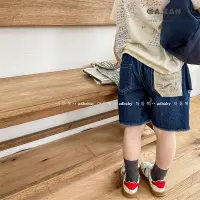 在飛比找蝦皮商城精選優惠-【A.Z】80-130 夏季新款牛仔短褲 女童韓版童裝 兒童