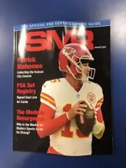 NOV 2019 SMR SPORT MARKET REPORT PSA DNA PRICE GUIDE Patrick Mahomes New