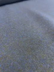 4.25 yards Camira Synergy Unity Blue & Brown Woven Wool Upholstery Fabric - HD