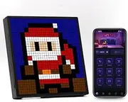 LED Pixel Art Display, Customizable LED Panel, Smart Clock DIY Graffiti Programmable LED Sign, Cyberpunk Decor, Smart Digital Display for Wall Art & Gaming Room Decor (32 * 32)