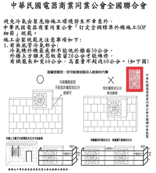 尚麟SUNLING 禾聯 變頻 單冷 吊隱式一對一冷氣 HFC-SK91 HO-SK91 14-15坪3.2噸 另有冷暖