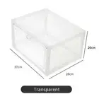 1x Acrylic Clear Shoe Organiser Sneaker Display Boxes Storage Wardrobe Organizer