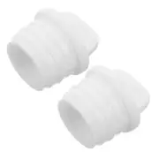 2 Pcs Replacement Outlet Plug Mop Bucket Stopper Mopping for Sealing Rubber