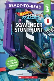 Hot Wheels: Scavenger Stunt Hunt - Ready-to-Read Level 3 (Mattel)