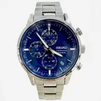 在飛比找蝦皮商城優惠-【SEIKO 精工】急速格紋鈦金屬三眼男錶 8T67-00N