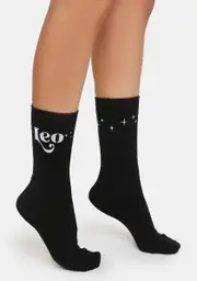 Leo For Life Crew Socks