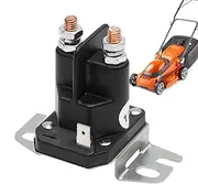 Lawn Mower Relay,12V Lawn Mower Starter Solenoid Relay - Multifunctional Accessory for Grass Trimmer, Garden Tractor