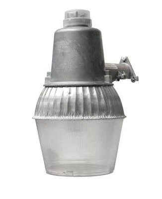 100W Gray Dusk To Dawn Outdoor Security Yard Light Opaque Metal Halide Lamp