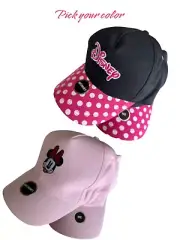 Disney Mickey Mommy & Me Adult and Toddler 2-7yr Adjustable Baseball Cap Set