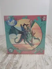 NEW Serendipity "The Quest" Fantasy Dragon 300 Piece Jumbo Grip Puzzle
