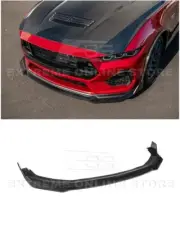 For 24-Up Ford Mustang | EOS Performance Pack PU Add-On Front Lip Splitter