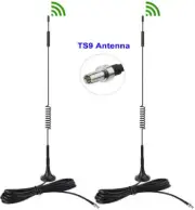 2-Pack 4G LTE 7dBi Magnetic Base TS9 Antenna For MiFi Mobile Hotspot Router USB