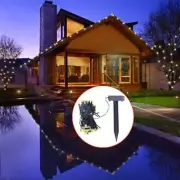 Warm White Solar String Lights Outdoor Christmas Fairy Lighting Decor