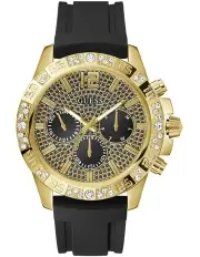 [Guess] Multi-Function Watch in Black Gold Tone