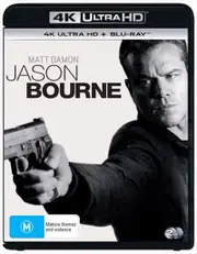 Jason Bourne - Blu ray + UHD + UV