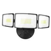 60W Flood Lights Outdoor, 6000LM Super Bright Security Lights Switch Black