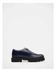 [Clarks] Badell Seam Shoes in Navy