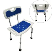 Portable Alloy Non-Slip Safety Aluminum Shower Chairs Elderly Bath Stool