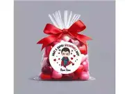 Kid's Classroom Valentine Labels | Superman Valentine Labels | Superhero-Themed