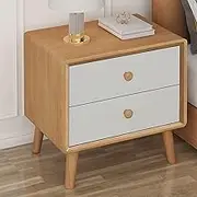 Night Stand, Small Nightstand, End Table Bedside Table with Wood Drawers, for Living Room, Bedroom, Sofa(B,35x35x50cm)