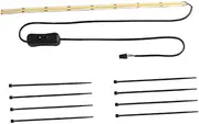 3D Printer 24V Light Led Strip with Cable Ties Replaces,Easy to Install Spare Light Led Strip Kit, 3D Printer Part Lamp Strip, 36cm for A1
