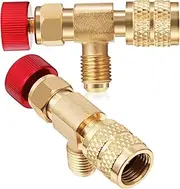 HEALEEP Ac Charging Valve Adapter Set r r Compatible Brass Shut Valve Quick Fit