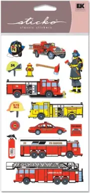 Sticko Stickers-Fire Department SPSG160