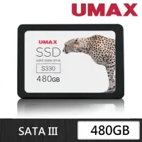 在飛比找momo購物網優惠-【UMAX】S330 480GB 2.5吋 SATAⅢ固態硬
