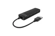 Orico FL02-BK 4 Port USB2.0 Hub, 4x USB2.0, 480Mbps, for Windows/Andriod/Mac OS Black