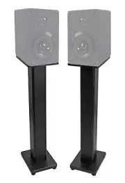 Pair 36" Bookshelf Speaker Stands For Cerwin-Vega XLS-6 Bookshelf Speakers