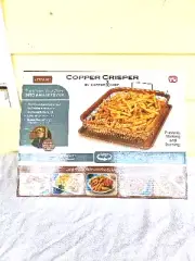 NEW Copper Crisper By Copper Chef As Seen On TV Turn Your Oven Into An Air Fryer